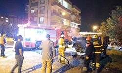 Dörtyol’da pikap yangını