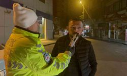 ’Dur’ ihtarına uymayan sürücü, 6 gün arayla ikinci kez alkollü yakalandı