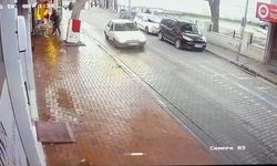Edremit’te esnafa silahlı saldırı anı kamerada