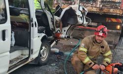 Edremit’te zincirleme kaza: 6 yaralı