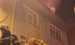 Elazığ’da 4 katlı apartmanda yangın paniği