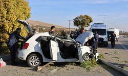 Elazığ’da ki feci kazada anne ve oğlu öldü