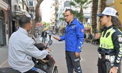 Emniyet ve zabıtadan ortak yaya yolu denetimi