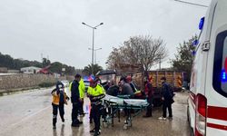 Erdek’te kamyon ile motosiklet çarpıştı: 1 yaralı