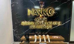 Erzurum’da 4 kilo 100 gram uyuşturucu ele geçirildi