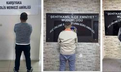 Gaziantep’te aranan 3 şahıs yakalandı