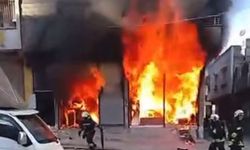 Gaziantep’te korkutan iş yeri yangını