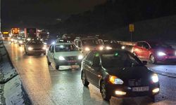 Habipler-Arnavutköy yolunda İSKİ kazı çilesi