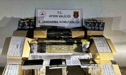 Halı yıkama dükkanı görünümlü iş yerinde kaçak sigara imalatı