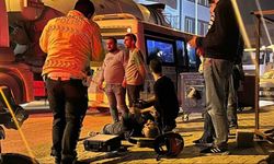 İki motosiklet çarpıştı: 2 yaralı