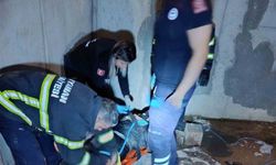 İnşaat boşluğuna düşen kişi yaralandı