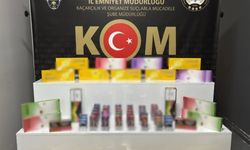 Isparta’da bir evde yapılan aramada çok sayıda kaçak sigara ve elektronik sigara ele geçirildi