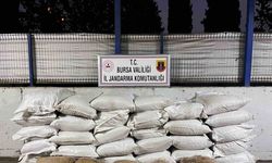 Bursa'da jandarmadan kaçak sigara operasyonu
