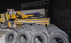 Jandarmadan lastik operasyonu