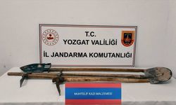 Kaçak kazı yaparken suçüstü yakalandılar