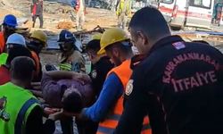 Kahramanmaraş’ta inşaatta iskele çöktü: 1 yaralı