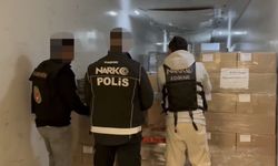 Kapıkule’de 6 ton 400 kilogram uyuşturucu üretebilecek madde ele geçirildi