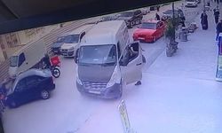 Karabük’te el freni çekilmeyen kamyonet geri geri kaydı: Otopark görevlisi faciayı önledi
