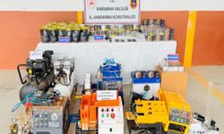 Karaman’da 35 bin 100 adet makaron ele geçirildi