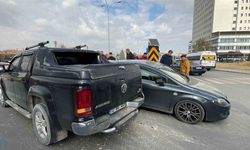 Karaman’da pikap kamyonetle otomobil çarpıştı: 1 yaralı