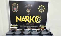 Kilis’te tır ve evlerde silah ile kaçak sigara ele geçirildi: 1 tutuklama