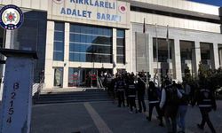 Kırklareli’nde Daltonlar operasyonu: Yakalanan 18 şüpheliden 4’ü tutuklandı