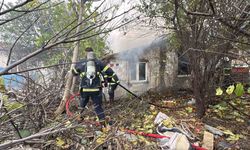 Kırklareli’nde metruk binada yangın