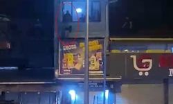 Komşusunu önce darp etti daha sonra pencereden attı