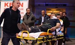 Kömürleri indirirken yüzüne demir saplandı