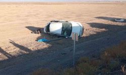 Konya’da otomobil takla attı: 6 yaralı