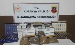 Kütahya’da kaçak tütün operasyonu