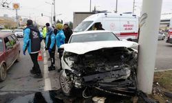 Malatya’da araçlar çarpıştı: 2 yaralı