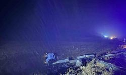 Malatya’da şarampole devrilen çekicinin sürücüsü hayatını kaybetti