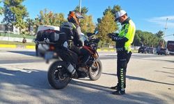 Manisa’da motosiklet denetimlerinde 716 sürücüye ceza