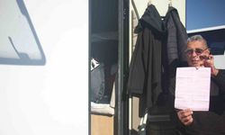 Marmaris’te karavanda yaşayan emekliye belediyeden "barınma tutanağı" şoku