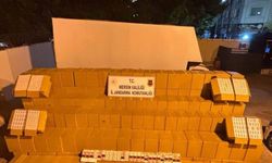 Mersin’de kaçak makaron operasyonu: 2 gözaltı