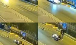 Mersin’de motosiklet kazasında köpeğin sadakati duygulandırdı