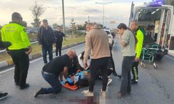 Motosiklet refüje çarptı: 1 ölü, 1 yaralı