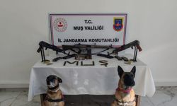 Muş’ta ruhsatsız 3 uzun namlulu silah ele geçirildi