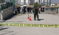 Okul yerleşkesindeki havai fişek rampası paniğe neden oldu