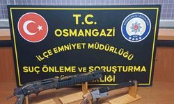 Osmangazi’de ruhsatsız silah operasyonu: 3 gözaltı