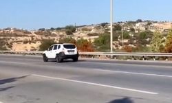 Otoyolda geri giden sürücüyü vatandaş çekti, jandarma ceza kesti