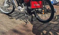 Park halindeki motosiklet çalındı