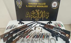 Polisin uygulamalarında tarihi eser ve ruhsatsız silahlar ele geçirildi: 8 tutuklama