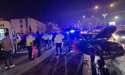 Polisten kaçarken kaza yaptı: 3 yaralı