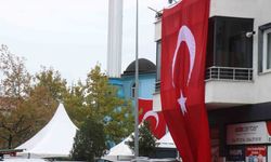 Sakaryalı şehidin mahallesi Türk bayraklarıyla donatıldı