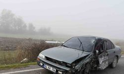 Samsun’da iki otomobil çapıştı: 3 yaralı