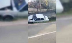 Sinop’ta otomobil su kanalına düştü: 1 yaralı