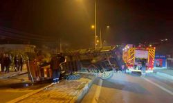 Söke’de traktör devrildi: 1 yaralı