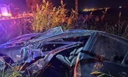 Takla atan otomobil hurdaya döndü: 1 yaralı